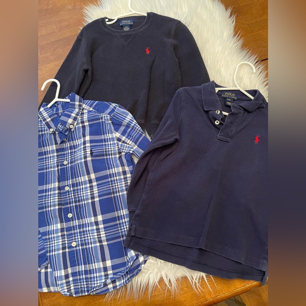 Ralph Lauren/Polo boys size 4 lot